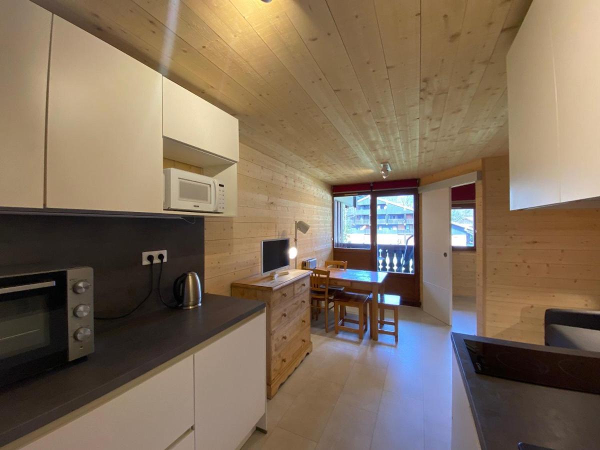 Charmant Studio Avec Balcon Sud, Au Calme Et Proche Du Centre D'Abondance - Fr-1-692-84 מראה חיצוני תמונה