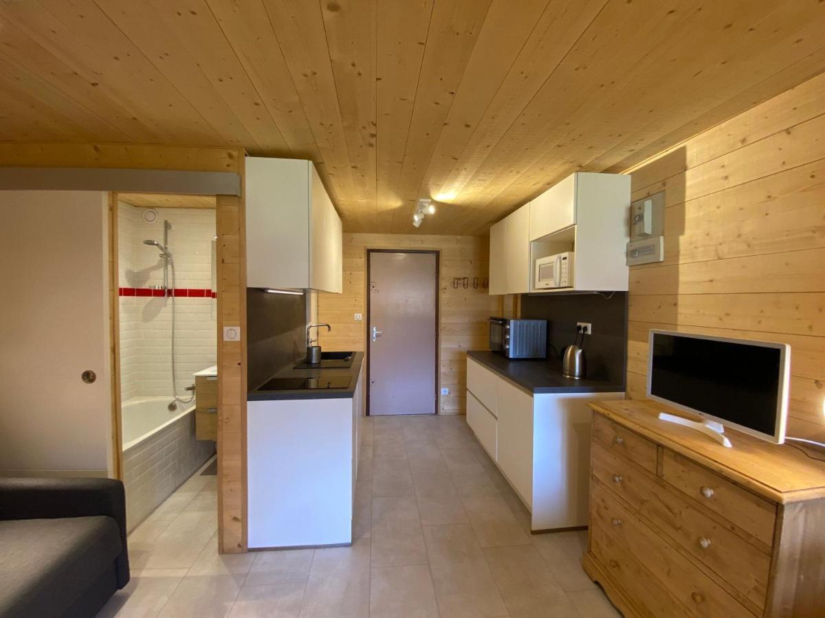 Charmant Studio Avec Balcon Sud, Au Calme Et Proche Du Centre D'Abondance - Fr-1-692-84 מראה חיצוני תמונה